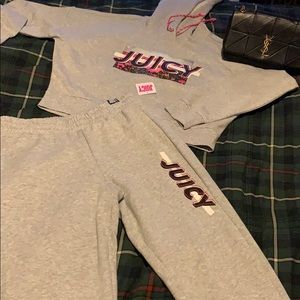 Juicy Couture sweatsuit.